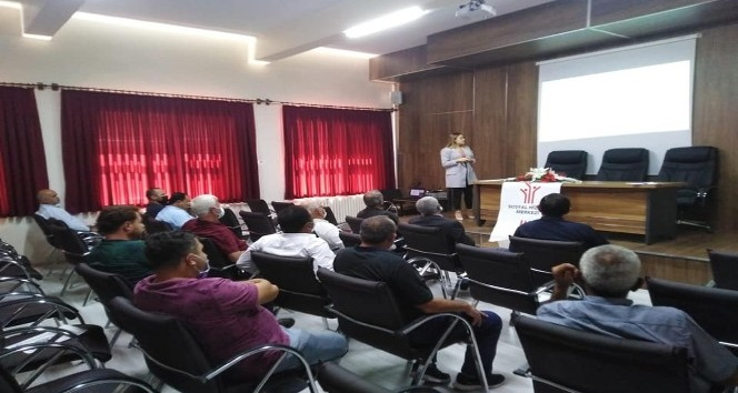 Muhtarlara seminer verildi