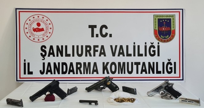 Şanlıurfa’da silah kaçakçılığı operasyonu: 2 gözaltı