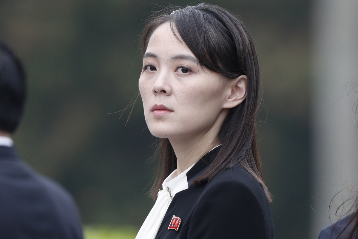 Kuzey Kore lideri Kim&#039;in kız kardeşinden Güney Kore&#039;ye füze tepkisi