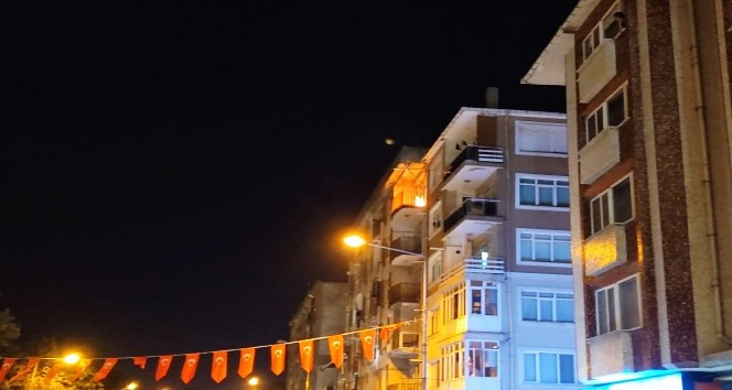 Edirne’de korkutan yangın