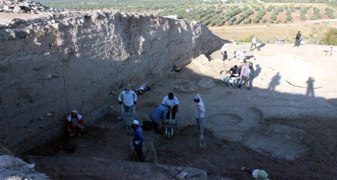 Oylum Höyük’te heyecanlandıran keşif