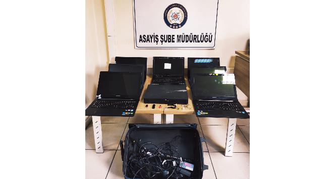 Okuldan bilgisayarları çalan 2 kişi tutuklandı