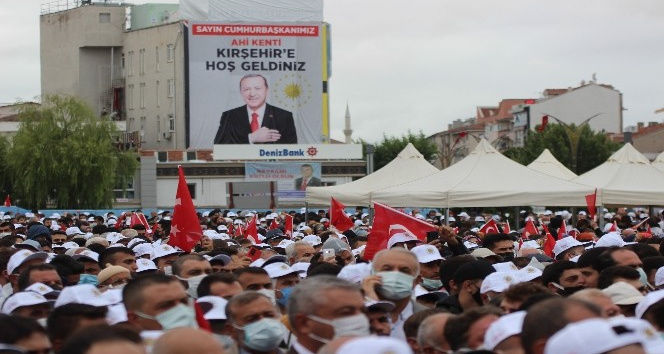 Kırşehir’de Erdoğan heyecanı