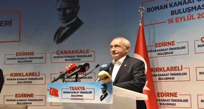Kılıçdaroğlu, Roman vatandaşlarla bir araya geldi