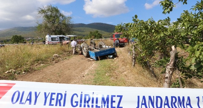 Amasya’da feci kaza: Traktörün altında can verdi