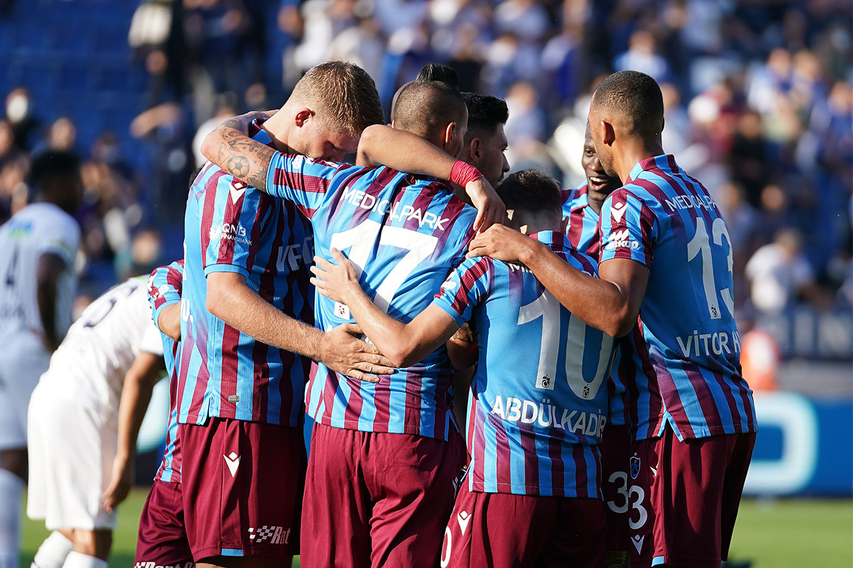 Trabzonspor - Kasımpaşa maçından kareler