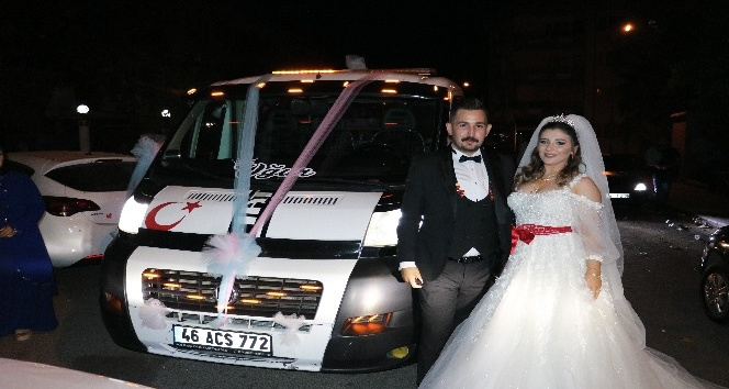 En "çekici" düğün