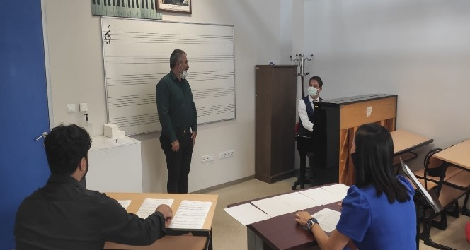 Orkestrada sınav heyecanı