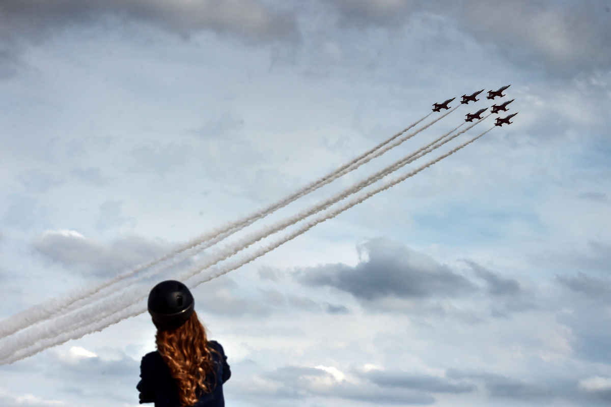 Türk Yıldızları’ndan TEKNOFEST’te gösteri