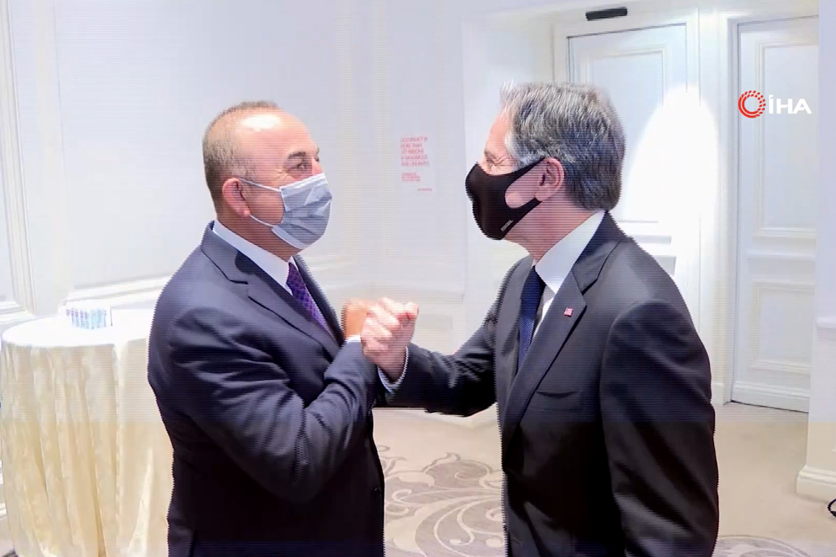 Dışişleri Bakanı Çavuşoğlu, ABD Dışişleri Bakanı Blinken ile bir araya geldi