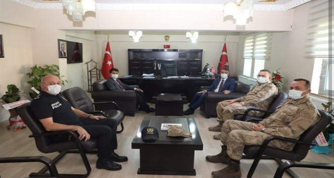 Vali Çağatay’dan Kaymakam Cankaloğlu’na ziyaret