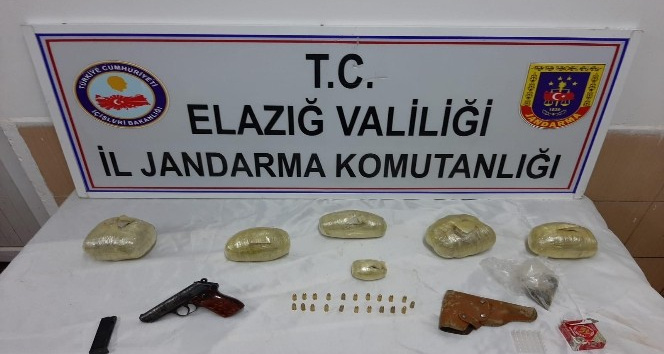 Elazığ’da uyuşturucu operasyonu: 2 şüpheli yakalandı