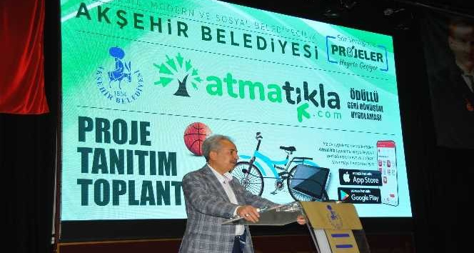 Akşehir Belediyesinden Türkiye’de bir ilk: "atmatıkla"