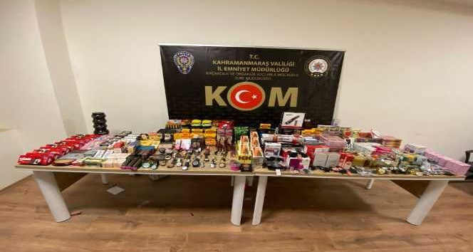 Kahramanmaraş’ta kaçakçılık operasyonu