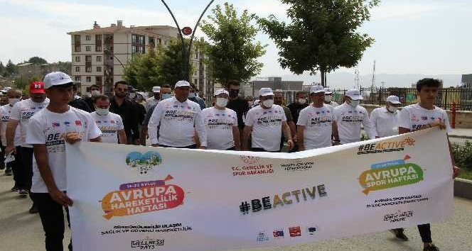 Şırnak’ta hareketlilik haftası yürüyüşü düzenlendi