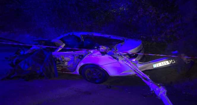 İpsala’da feci kaza: 1 ölü