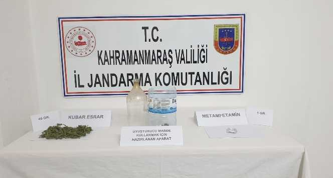 Kahramanmaraş’ta uyuşturucu operasyonu: 5 gözaltı