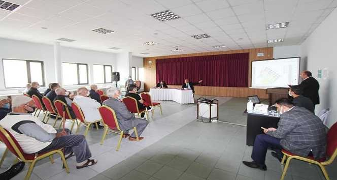 Milletvekili Battal ve Belediye Başkanı Pekmezci kentsel dönüşüm için mülkiyet sahipleriyle bir araya geldi