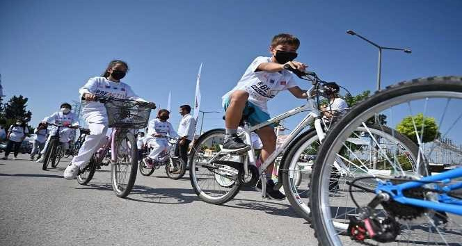 &quot;Avrupa Spor Haftası&quot; etkinlikleri kapsamında bisiklet turu düzenlendi
