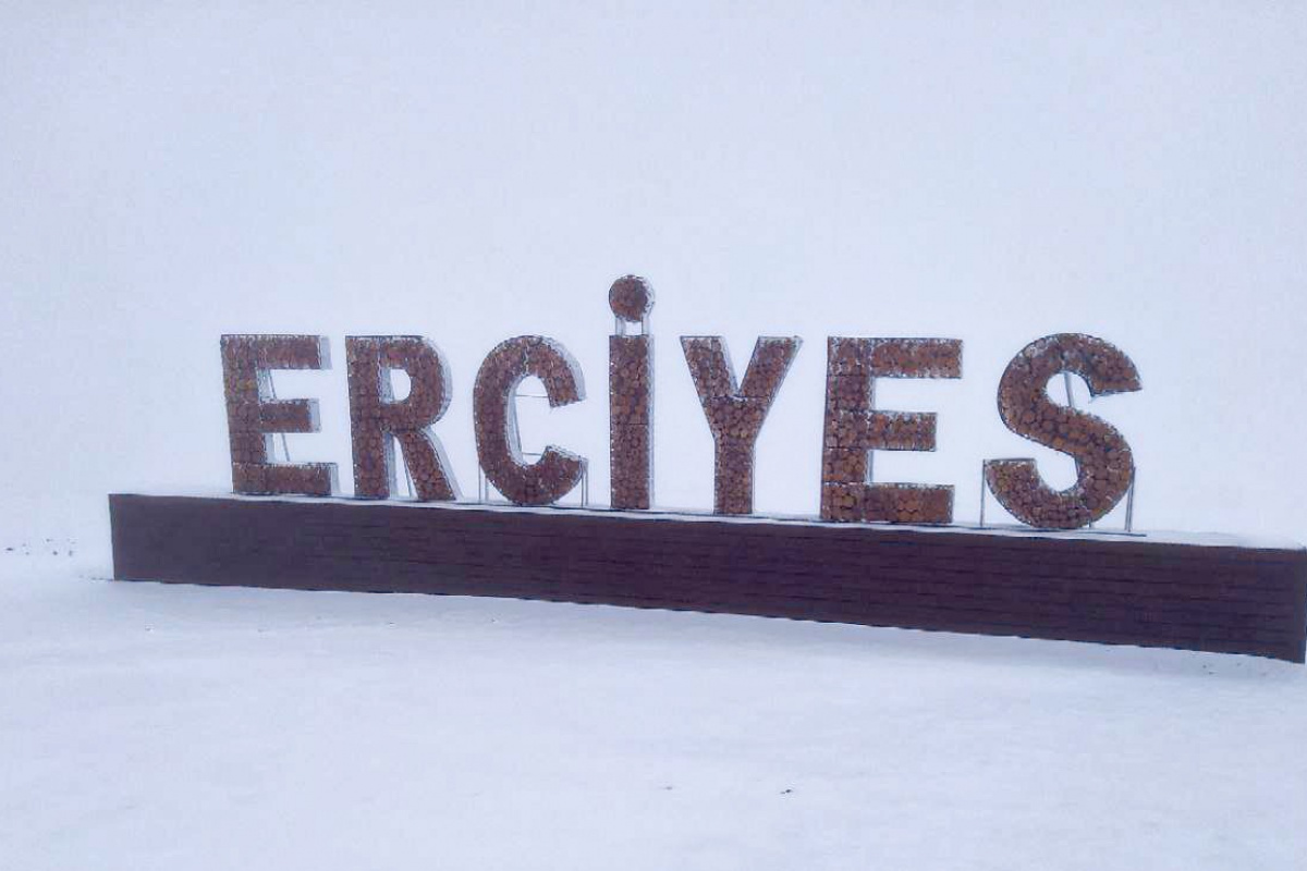 Erciyes&#039;te kar etkili oldu