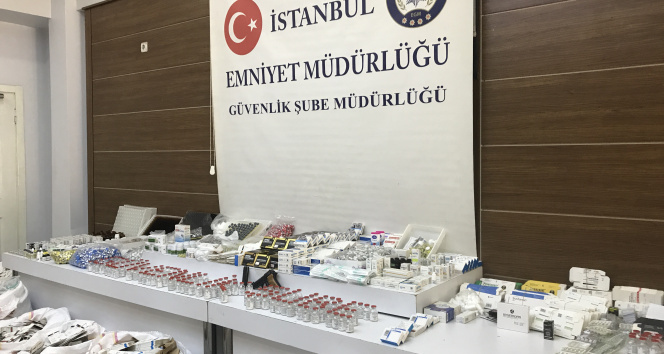 İstanbulda sahte Covid-19 ilaç operasyonu: 4,5 milyon TLlik sahte ilaç ele geçirildi