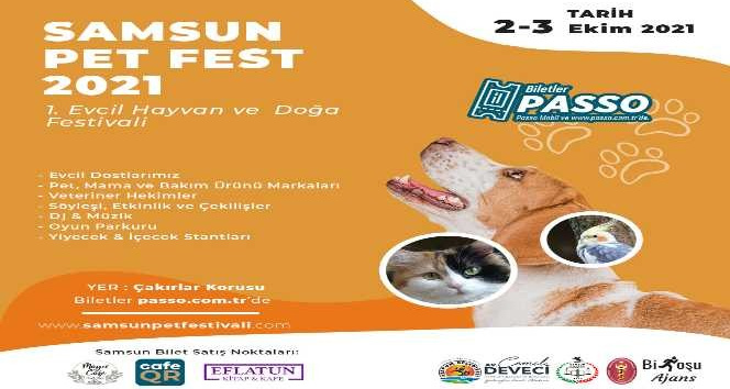 Samsun PetFest heyecanı 2-3 Ekim’de yaşanacak
