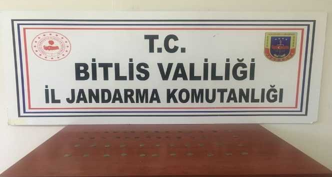 Tatvan’da 50 adet gümüş sikke ele geçirildi