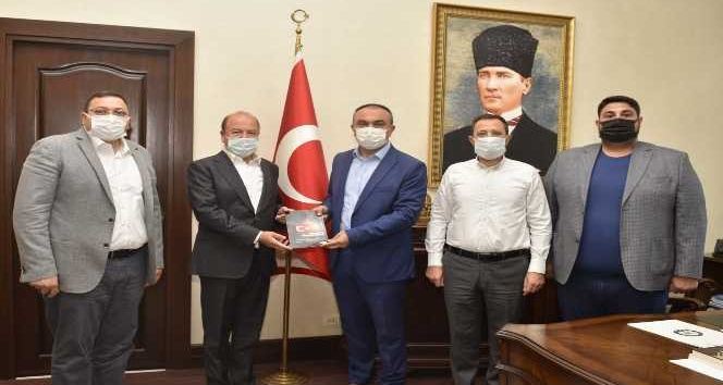 Vali Soytürk,15 Temmuz Derneği Başkanı Şebik ile bir araya geldi