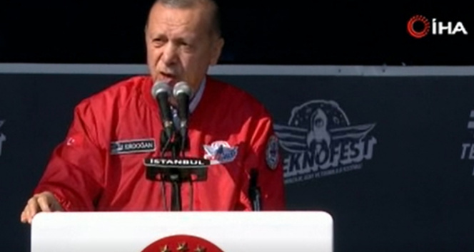 Cumhurbaşkanı Erdoğan: TEKNOFEST rekorların ve rekortmenlerin festivalidir