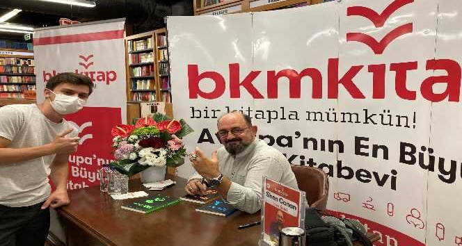 Akademisyen yazar Sinan Canan, BKM Kitap Özlüce’de okurlarıyla buluştu
