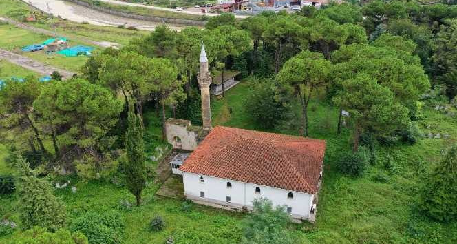600 yıllık tarihi camiye restorasyon