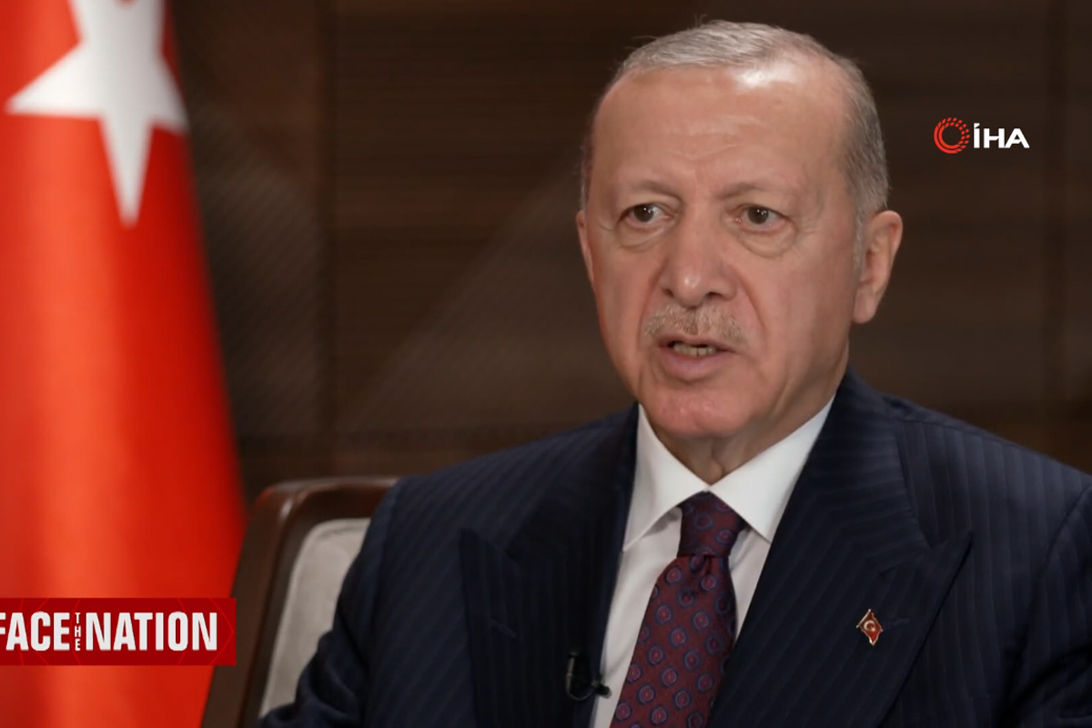 Cumhurbaşkanı Erdoğan, Amerikan CBS kanalına önemli açıklamalarda bulundu