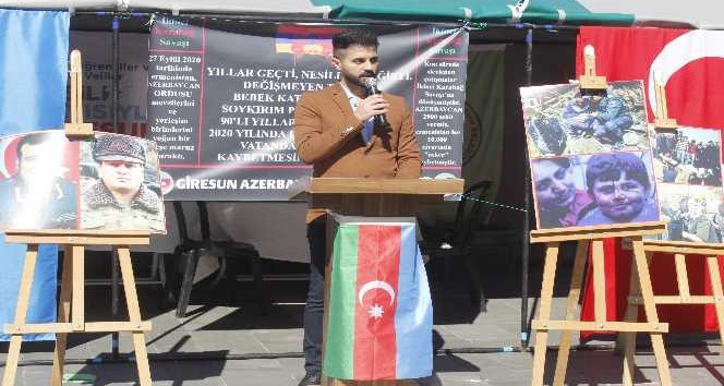 Karabağ Zaferinin yıl dönümü Giresun’da düzenlenen etkinlikle anıldı