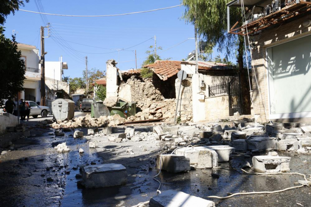Girit Adası, 5.8’lik depremle sarsıldı: 1 ölü