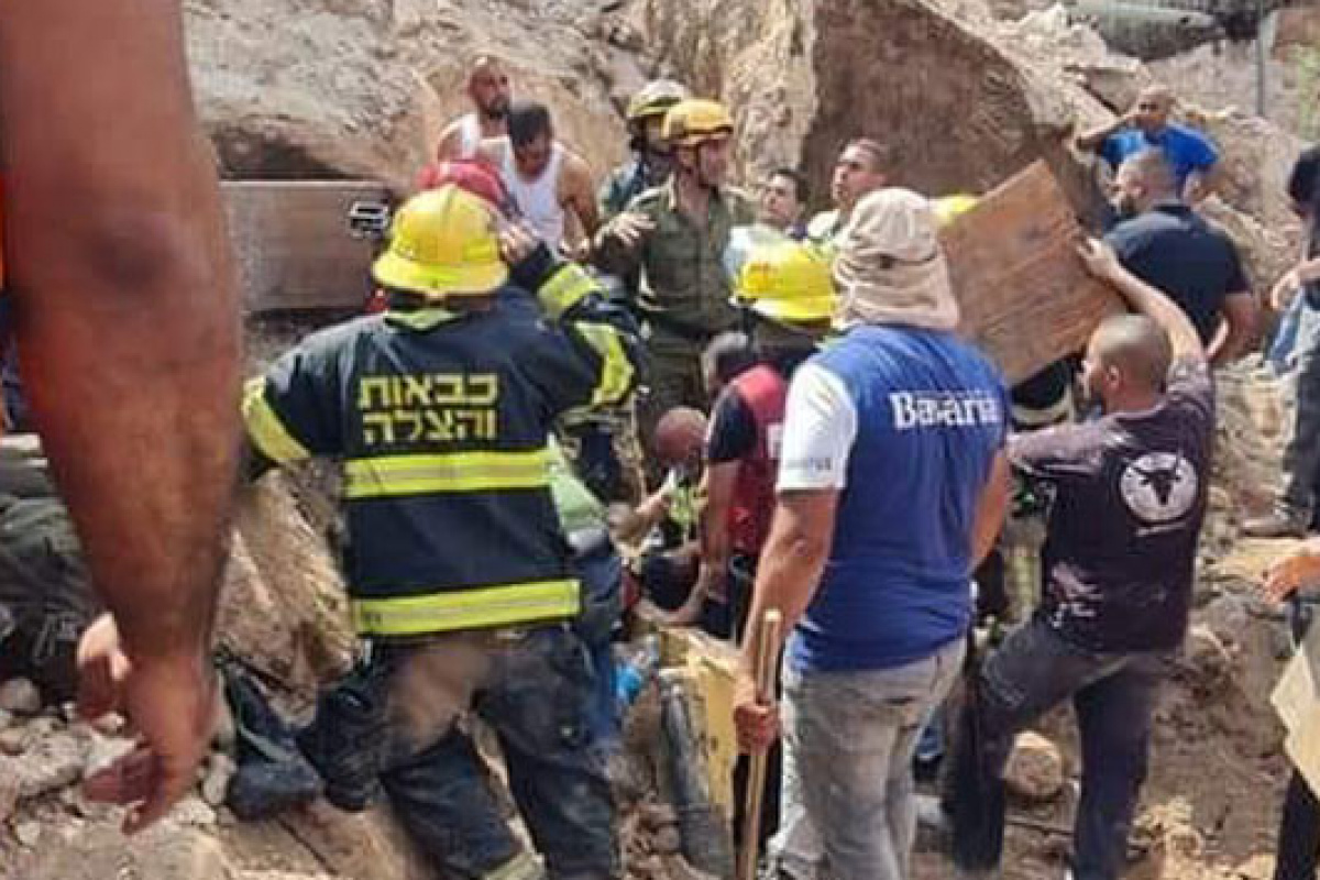 İsrail&#039;de şantiyede toprak kayması: 10 işçi yaralandı
