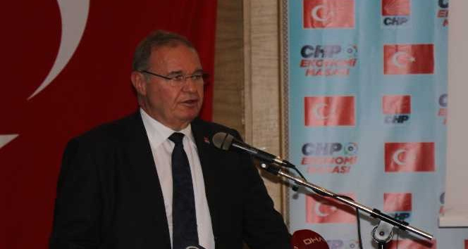 CHP Genel Başkan Yardımcısı ve Parti Sözcüsü Faik Öztrak, ekonomi masasında konuştu