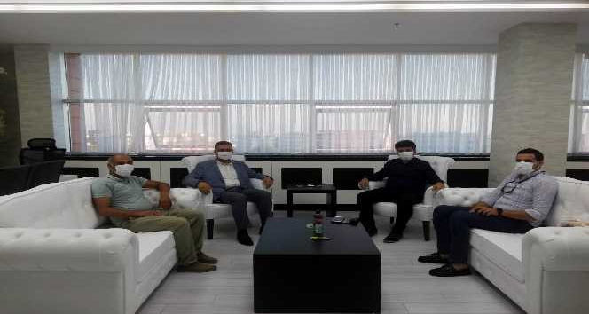 Federasyon Başkanı Aldemir, Rektör Karacoşkun’la bir araya geldi