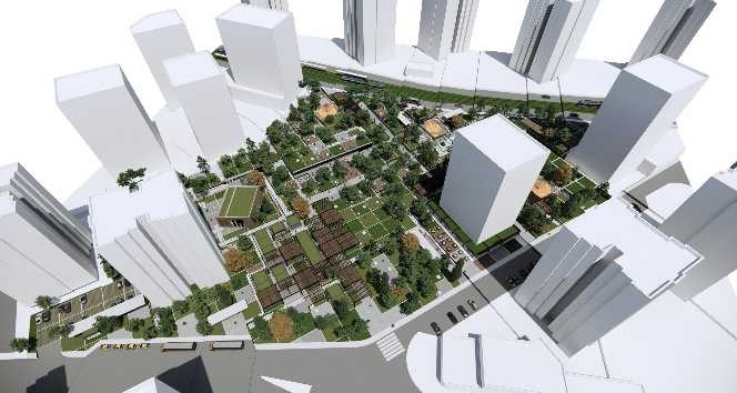 Türkiye’nin 8. büyük mahallesine yakışacak meydan