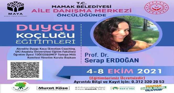 Mamak’ta “Duygu Koçluğu” eğitimi
