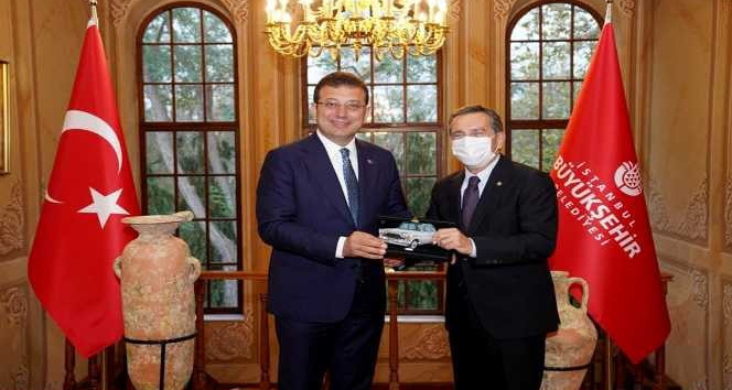 Başkan Ataç, İBB Başkanı İmamoğlu ile buluştu