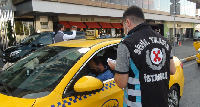 Taksimde alıcı seçtiği düşüncesince ceza yiyici taksiciden polise tepki