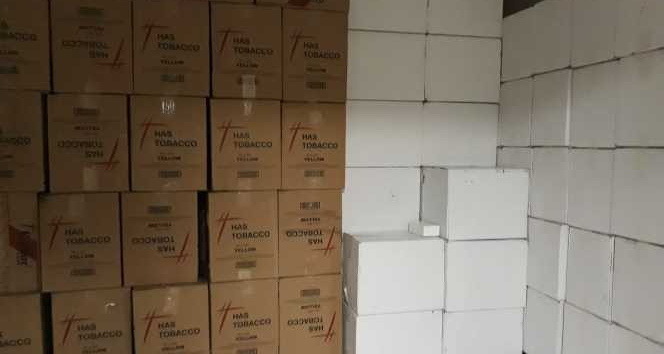 Karaman’da 1 milyon 500 bin makaron ele geçirildi