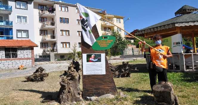 Simav’da ‘Toprak Dede Hayrettin Karaca Parkı’ açıldı