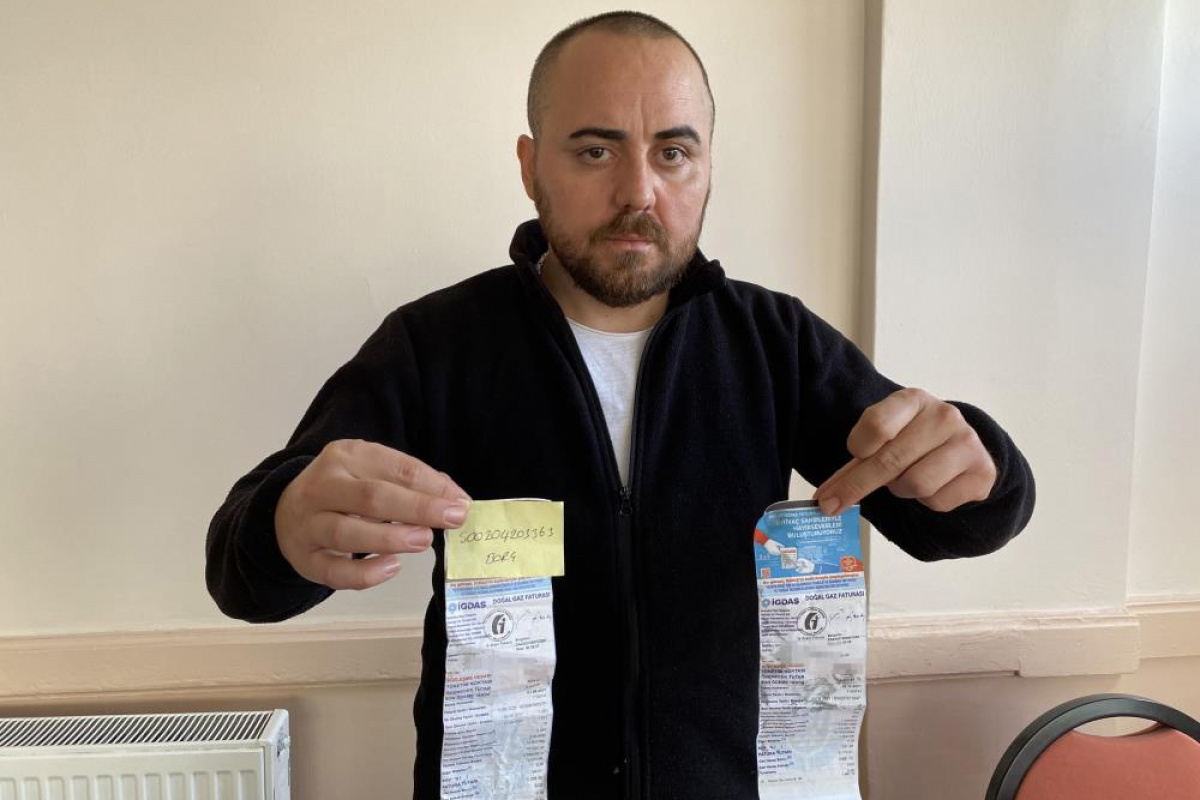 İGDAŞ'ın gönderdiği 5 bin TL'lik fatura şokunun ardından bir fatura krizi ile daha karşılaştı