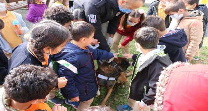 Hayvanları Koruma Günü’nde çocuklara hayvan sevgisi aşılandı