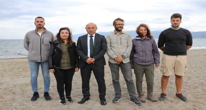 Hersek Lagününde batık gemi keşfedildi