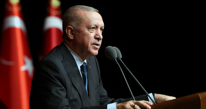Cumhurbaşkanı Erdoğan: 110 bin üzerinde yeni yatağı öğrencilerimizin hizmetine sunacağız