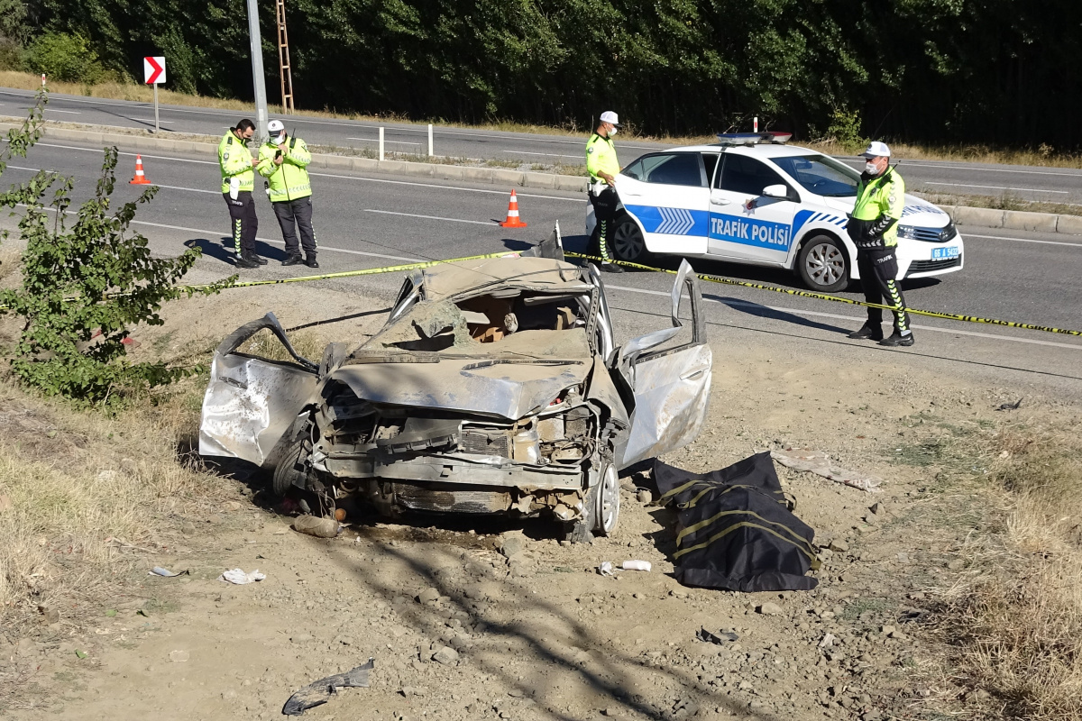 yozgat ta trafik kazasi 1 olu 1 yarali