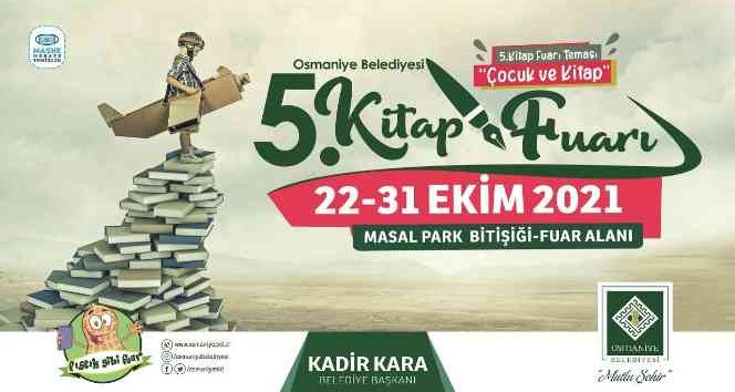 Osmaniye’de 5. Kitap Fuarı 22 Ekim’de açılıyor