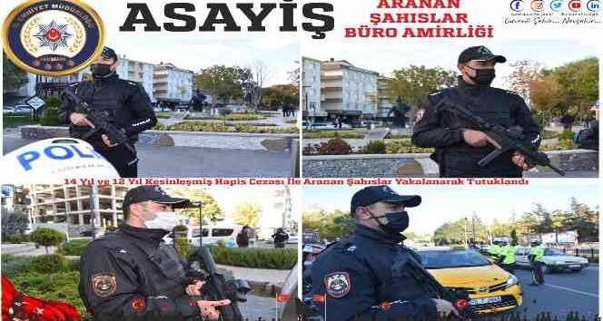 Nevşehir’de haklarında hapis cezası bulunan 4 kişi yakalandı